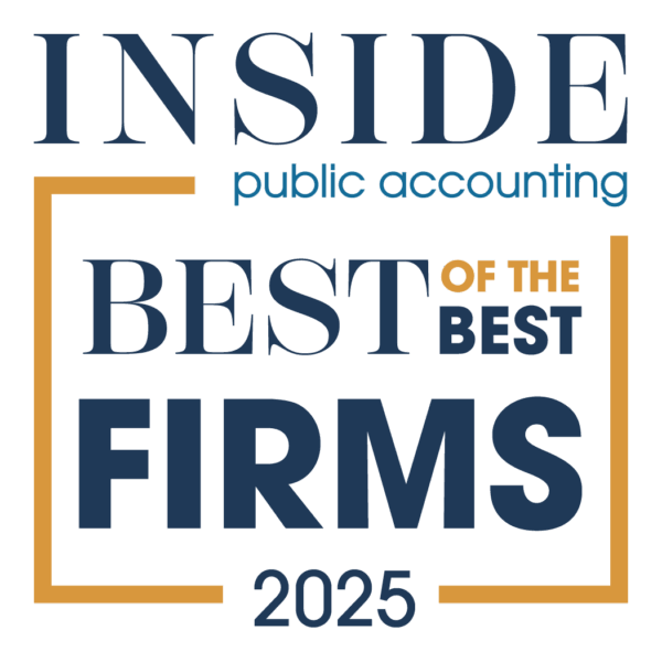 Inside Public Accounting 2025 Best of the Best Firms